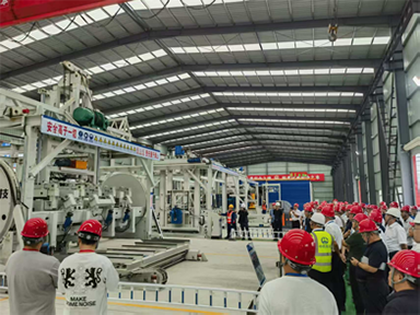 數智賦能 標桿建設：五新預制構件自動化生產線